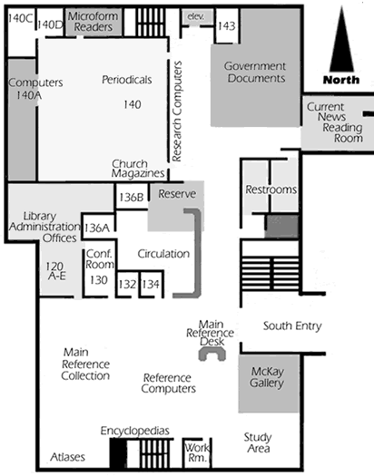 West Wing Map